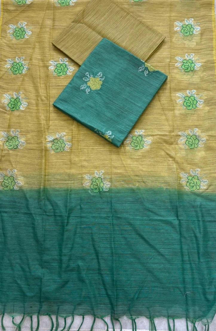 Semi Tessur 3 PC Dress Material