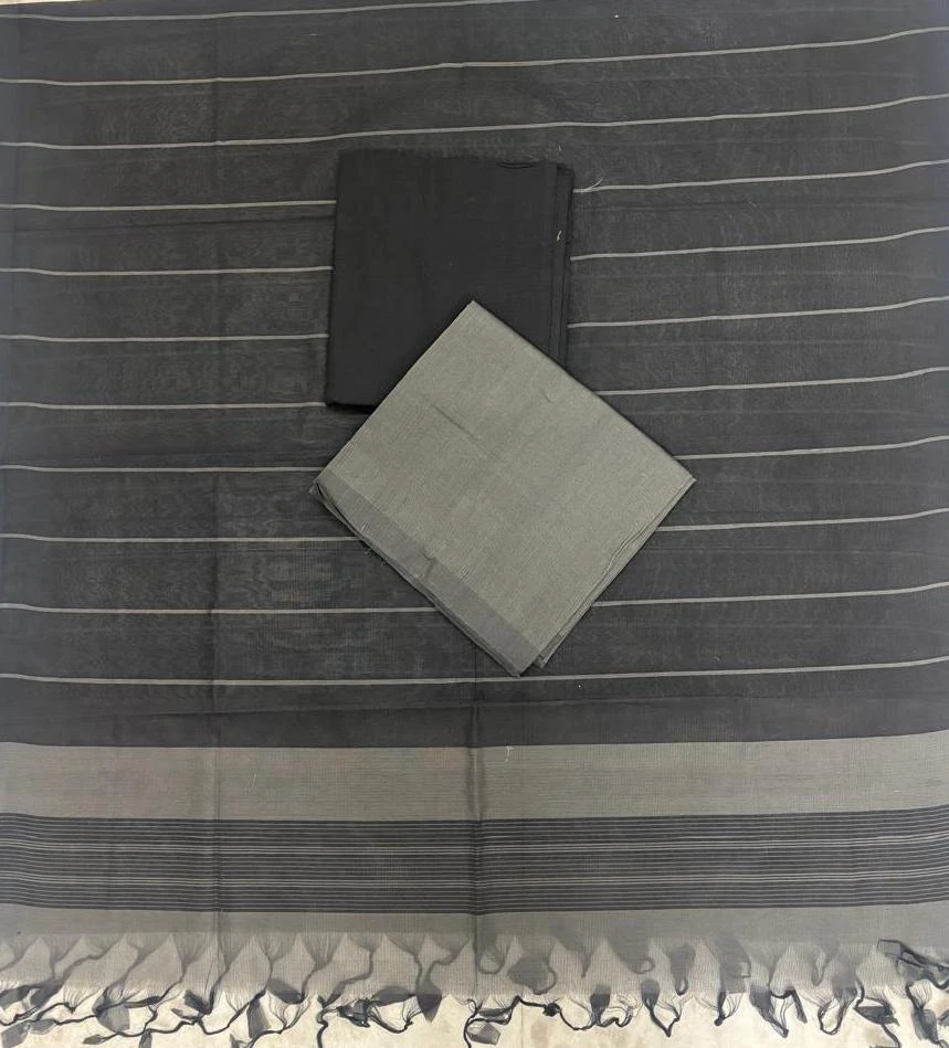 Mangalagiri Cotton 3 PC Dress Materials