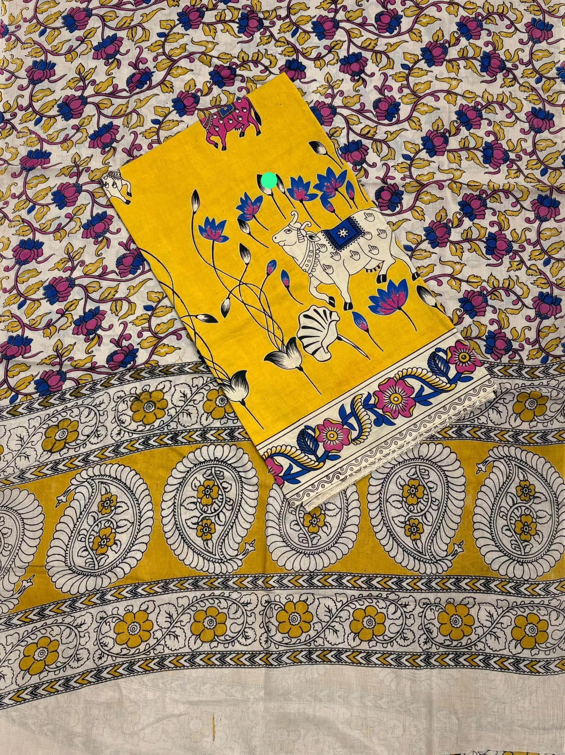 Original Kalamkari 2Pc Dress Material